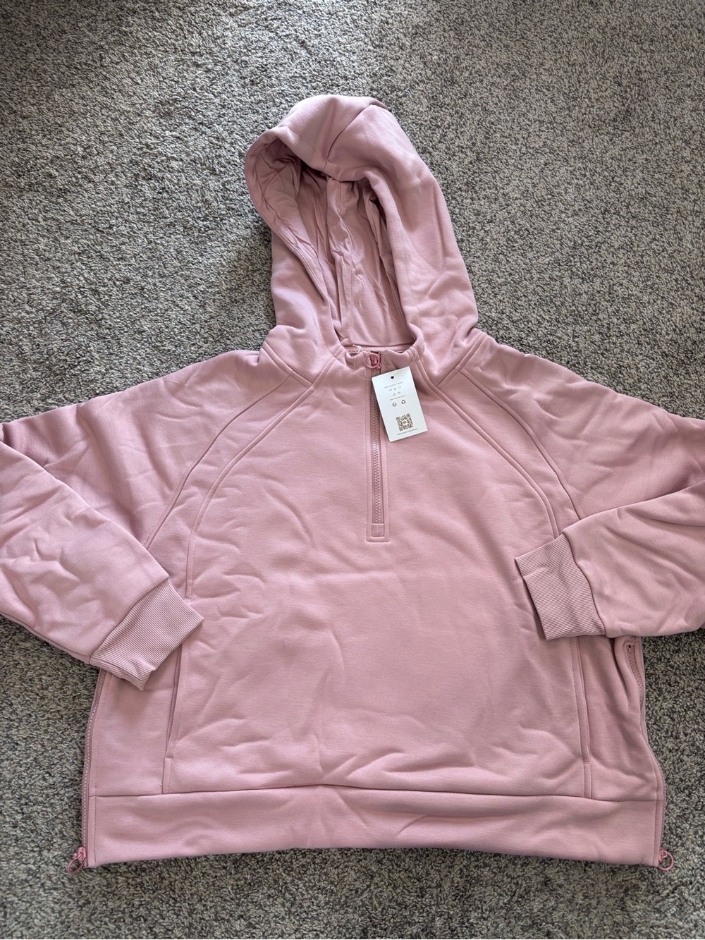 Allzero 1/4 Zip Hoodie NWT size